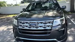 2018 Ford Explorer Limited SUV Gray
