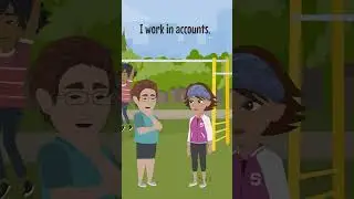 🤔 Your face looks familiar |Learn english conversation | animated stories in english #shorts