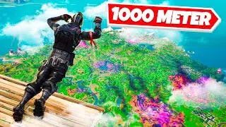 *1000 METER* HOHE SKYBASE in FORTNITE SEASON 8!