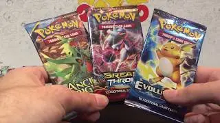 Random 3 Booster Pack Opening!