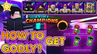 HOW TO GET GODLY COSMIC UNITS OF YOUR CHOICE? | GODLY TRICK✨ In Anime Champions