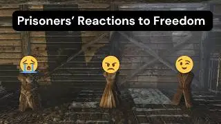 Prisoners' Reactions to Being Freed | Skyrim