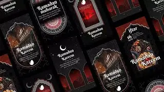 Ramadan Instagram Stories Pack - Free After Effect Template