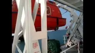 Lifeboat M/V Clara Of Cigading Indonesia