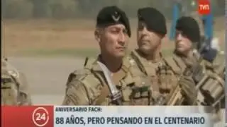 Aniversario 88 Fuerza Aérea de Chile, 2018 (tvn)