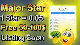How to Collect Major Star in Free || Work Progress in Major Project #major #telegram #airdrop