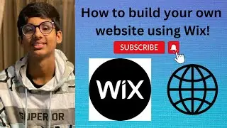 How to create your own website using Wix || Programminers || Dhruv Deshpande