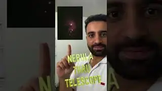 This is how a Nebula looks like through a telescope.
