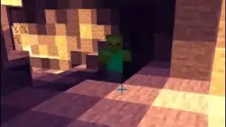 Minecraft shorts (When I was mining, a zombie came and then :D