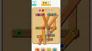 Colour Wood Screw 🪛🪛 #shorts #games
