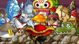 1 Archer vs Old School MapleStory Bosses