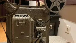 Keystone K100 8mm Projector Playing