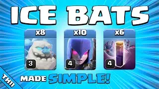 ICE GOLEMS + WITCHES + BATS = UNSTOPPABLE! TH11 Attack Strategy | Clash of Clans