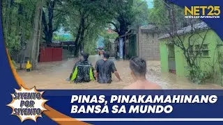 Pilipinas, nanguna muli sa World Risk Index | Siyento Por Siyento