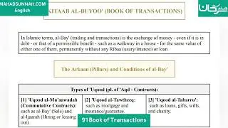 Fath al-Mu`īn Fī Taqrīb Manhaj al-Sālikīn - 91 Book of Transactions