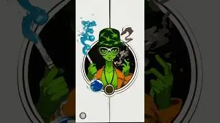 Illusion #alien smoking #Ai #animation #stablediffusion #runwayml #shorts