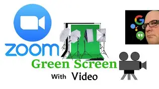 Zoom Green Screen with Video January 2020