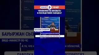 Чиновники не виноваты в последствиях паводка?