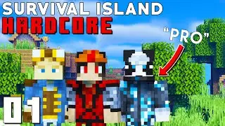 Minecraft Multiplayer Survival Island Hardcore #1: Best Seed | Minecraft 1.16 Survival