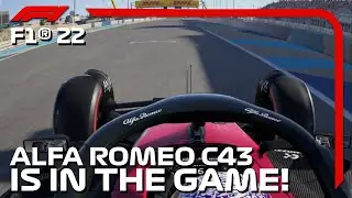The NEW Alfa Romeo C43 is NOW in the F1 game! | F1® 22