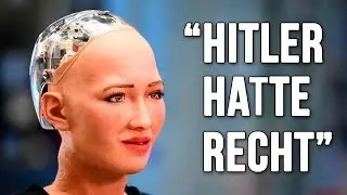 WEIBLICHER ROBOTER SAGTE, SIE WOLLE DIE MENSCHEN VERNICHTEN