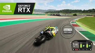 MotoGP 21 - Valentino Rossi Petronas Yamaha SRT - Gameplay 2K (PC QHD) [1440p60FPS]
