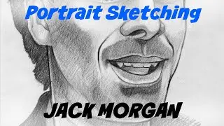 Portrait Sketching Jack Morgan. Beginner Friendly. How to Draw.