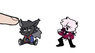 Anime Chibi FNF vs Finger | Friday Night Funkin' Animation | Kapi and Selever