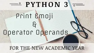 Print Emoji And Operator Operands