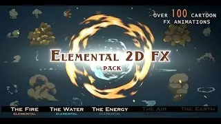 Motion Graphics File : Elemental 2D FX pack