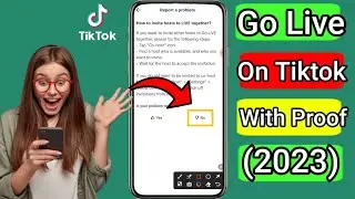 how to request to join tiktok live 2023 || tiktok live