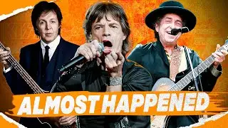 10 Crazy Supergroups that ALMOST Happened (McCartney + Jagger + Dylan?!)