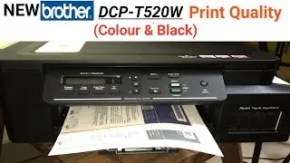 New Brother WiFi Printer DCP-T520W  Print Quality (Colour & Black)