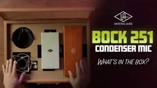 Universal Audio BOCK 251 Condenser Mic First Look