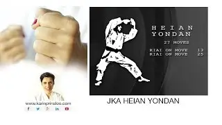 Heian Yondan - Kata & Bunkai - Shotokan Kata - Karin Prinsloo