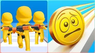 Join Clash 3D Vs Coin Rush😍🧿❤️‍🔥🟩New Update Max Levels Gameplay Z11