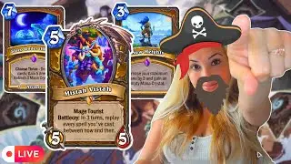 NEW EXPANSION - Perils in Paradise (Hearthstone Live Stream)