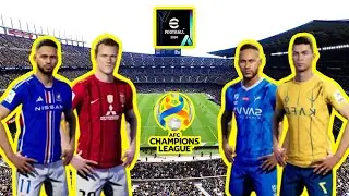 eFootball 2024 AFC Champions League FACES