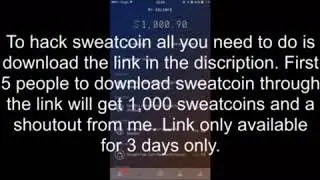 How to hack Sweat coin 2017 working