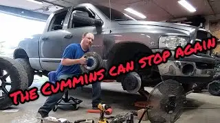 New pads and rotors for the Cummins
