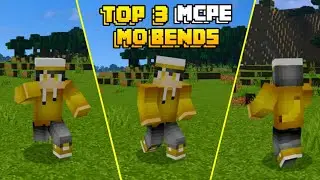 TOP 3 ANIMASI MO'BENDS DI MCPE !! MIRIP BANGET MCPC JAVA COY !!