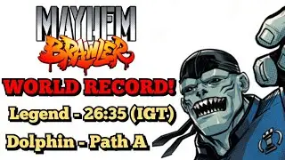 Mayhem Brawler - WORLD RECORD Speedrun - Legend - 