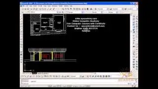 How to Making Elevation in AutoCAD in Urdu Tutorials Part 2 wWw.xpacademy.com