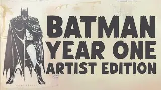 Batman Year One Artist Edition - David Mazzucchelli - Simply Gorgeous!