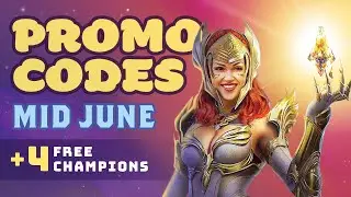 ❗❗🎉BEST CODES | MID JUNE UPDATE🎉❗❗ Raid Shadow Legends Promo Codes & 4 FREE Champions