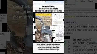 Did the builder doctor this?