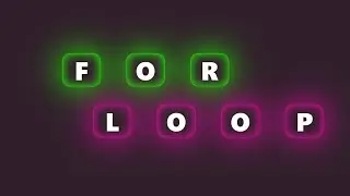 for loop in 5 minutes | animated explanation of for loop | understand  for loop in 5 minutes