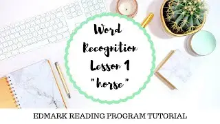Edmark Lesson 1 - 