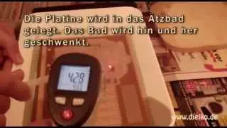 Fotoplatinen belichten und ätzen