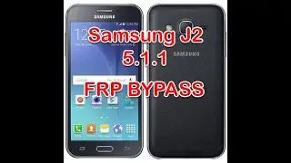 FRP REMOVE | Samsung Galaxy J2 (SM-J200GU) 5.1.1 Google Account bypass